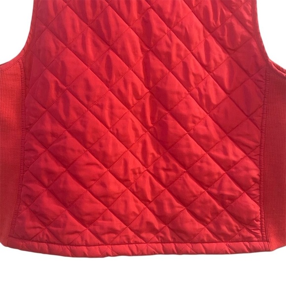 Croft & Barrow Women's 1X Pink Quilted Vest Casual Travel Fall Winter - Picture 7 of 12